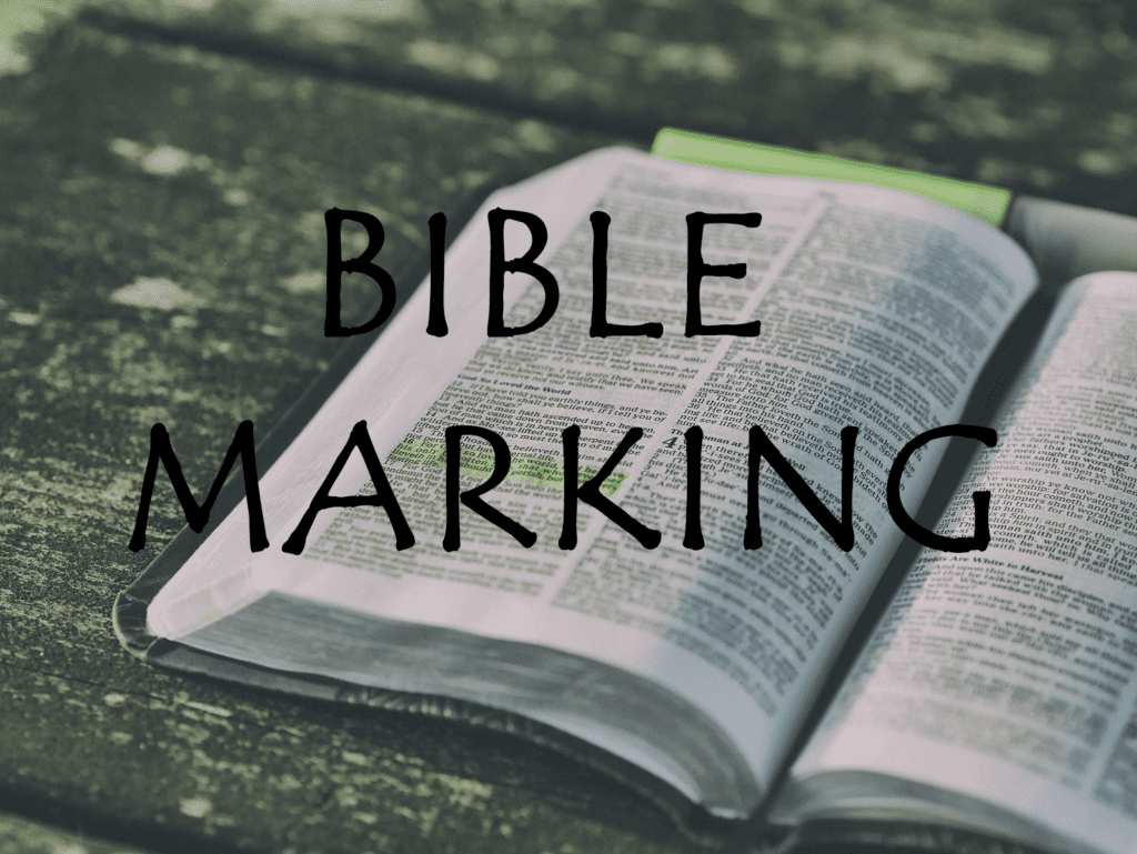 bible-marking