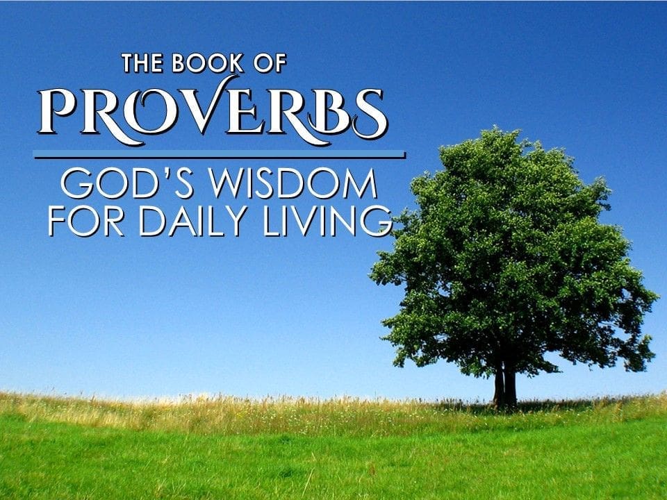 Proverbs 2 - God's Wisdom For Daily Living