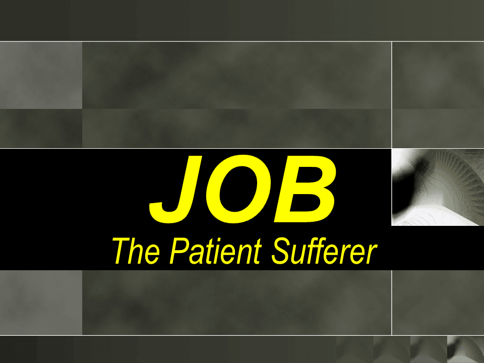 Job - The Patient Sufferer