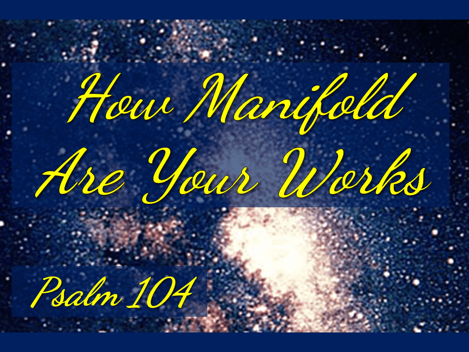Psalm 104 - How Manifold Are Your Works