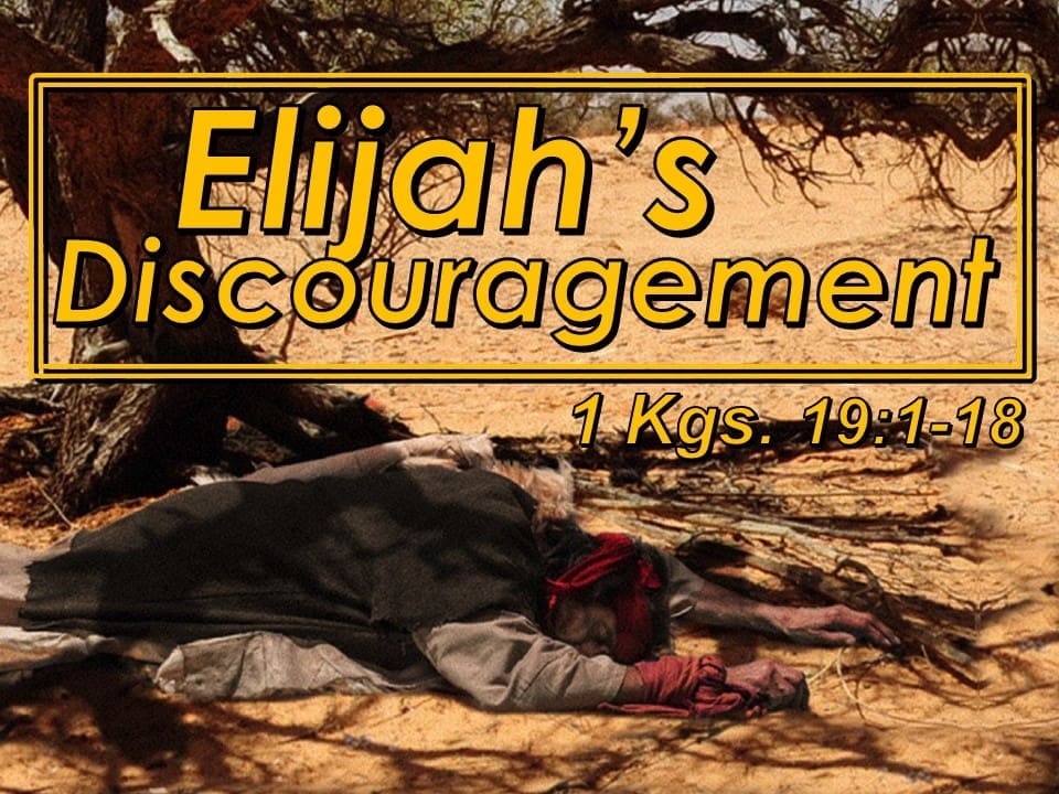 Elijah's Discouragement